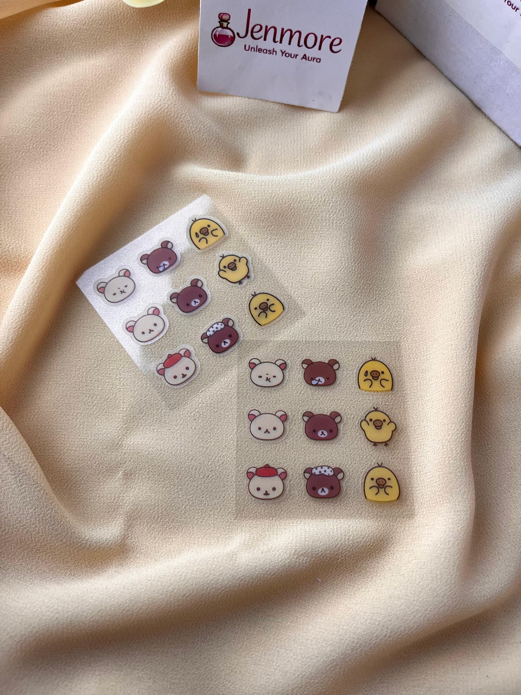 Jenmore Kawaii Hydrocolloid Blemish & Pimple Patch Sheets (18 pieces) — view 2