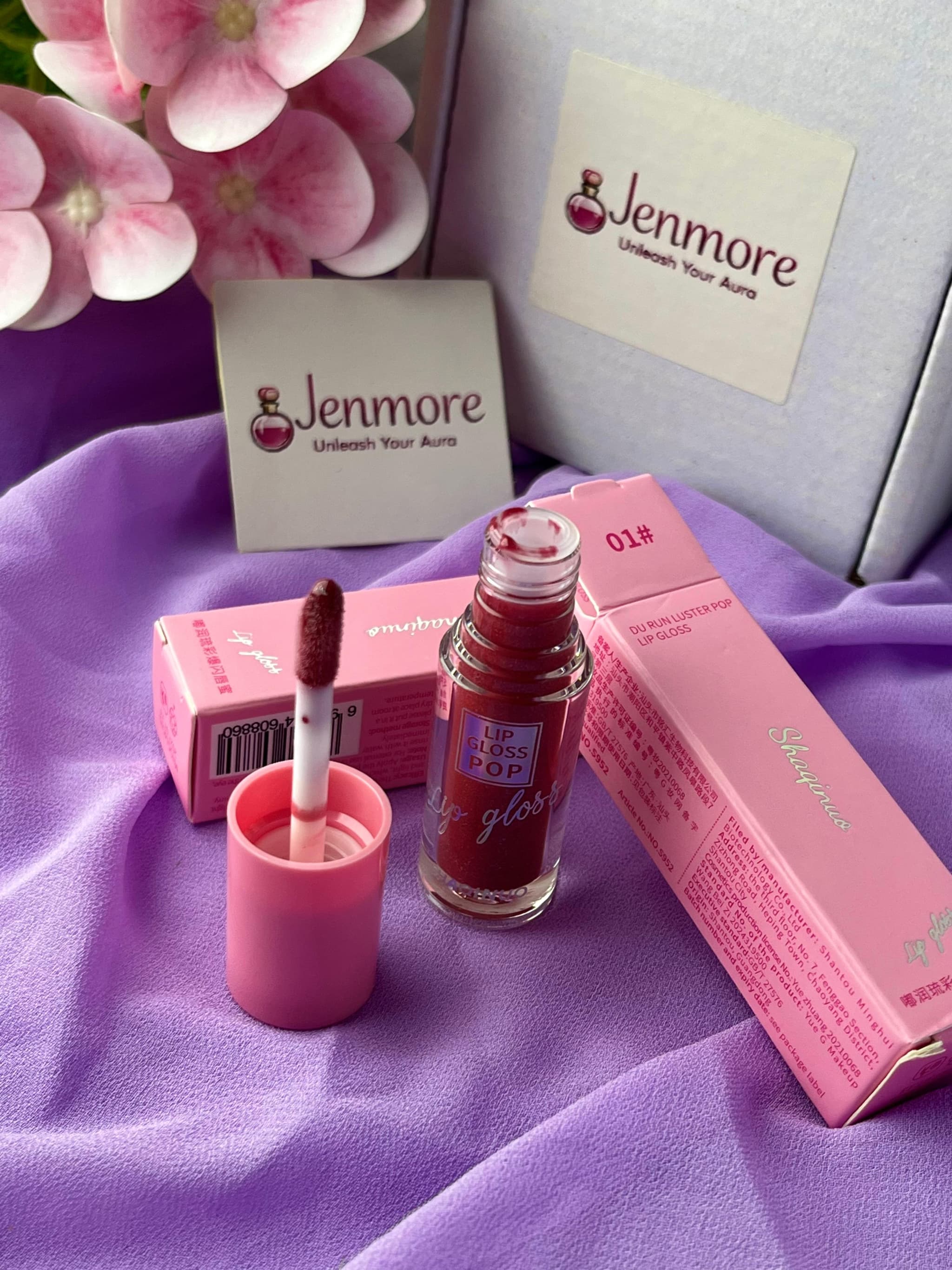 SHAQINUO Du Run Luster Pop Lip Gloss (Shade 03#) — view 2