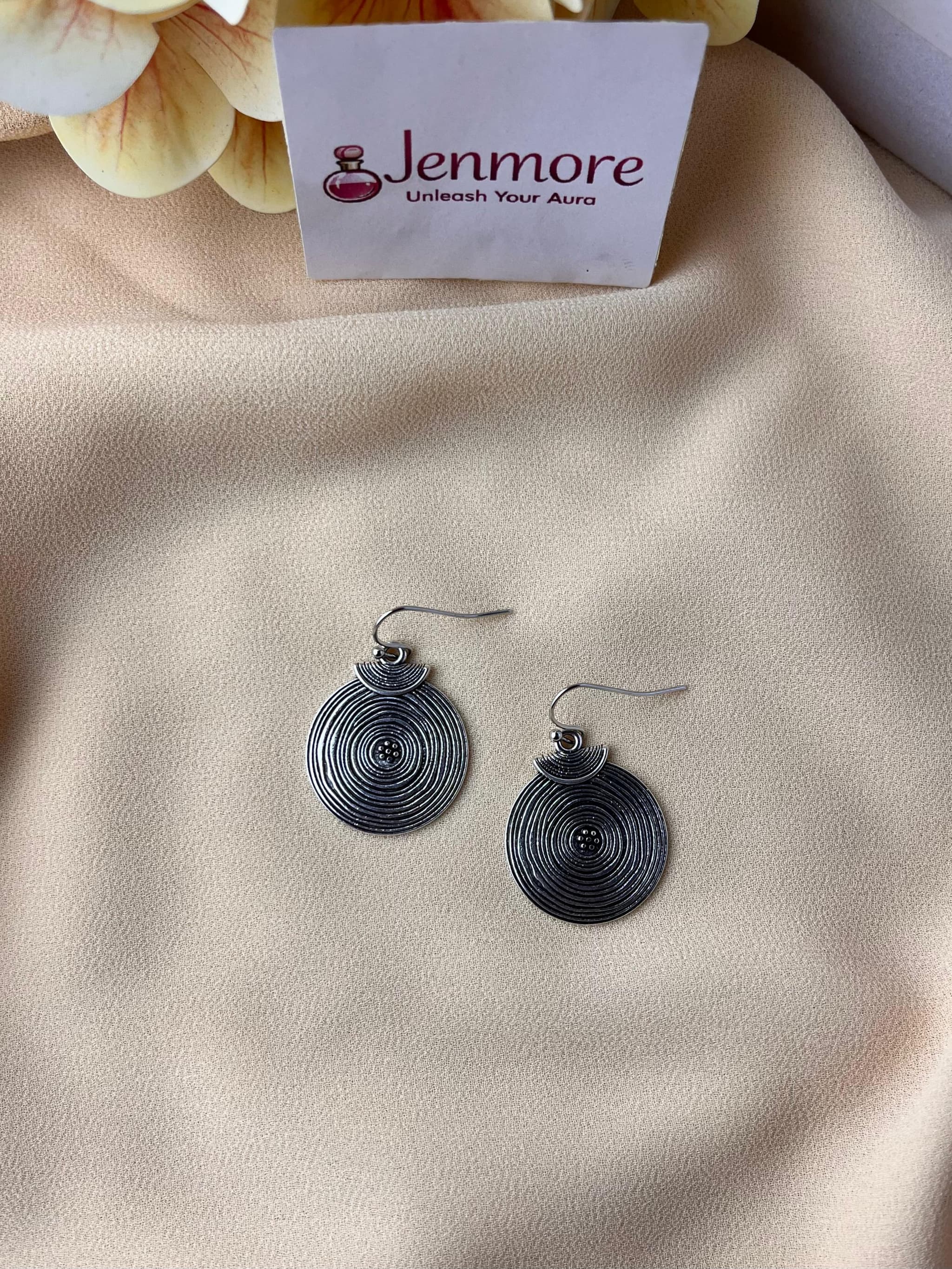 Jenmore Nomad Spiral Antique-Finish Earrings — view 2