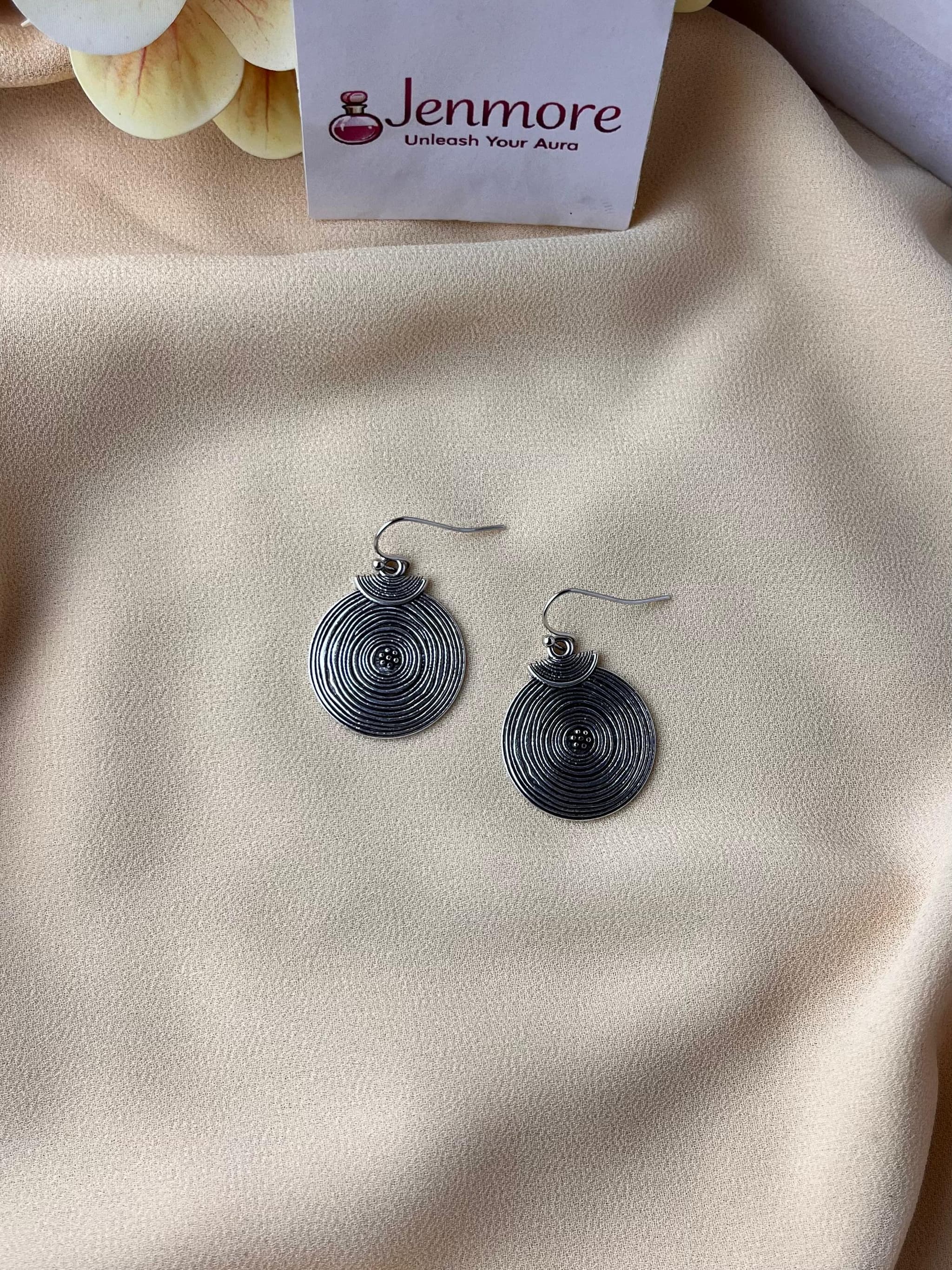 Jenmore Nomad Spiral Antique-Finish Earrings — view 3